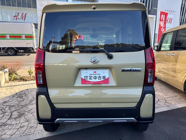 タントファンクロス14インチアルミホイール 大型エアロバンパー フルLEDヘッドランプ オート格納式カラードドアミラー 両側パワースライドドア キーフリーシステム プッシュボタンスタート(静岡県)の中古車