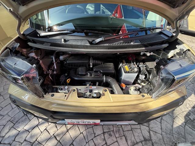 タントファンクロス14インチアルミホイール 大型エアロバンパー フルLEDヘッドランプ オート格納式カラードドアミラー 両側パワースライドドア キーフリーシステム プッシュボタンスタート(静岡県)の中古車