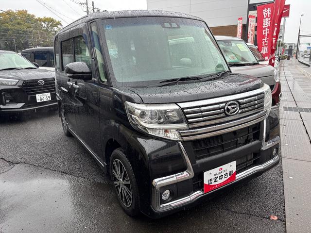 タントカスタムＸ　トップエディションリミテッドＳＡIII１４インチアルミホイール　キーフリーシステム　パワースライドドア（両側）　オートエアコン（プッシュ式）　ＬＥＤヘッドランプ（静岡県）の中古車
