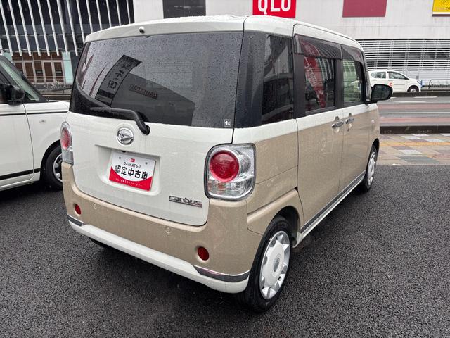 ムーヴキャンバスＧメイクアップＶＳ　ＳＡIII１４インチフルホイールキャップ　ＬＥＤヘッドランプ　キーフリーシステム　両側パワースライドドア　オートエアコン（プッシュ式）　オートライト　置きラクボックス（静岡県）の中古車