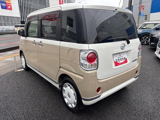 ムーヴキャンバスＧメイクアップＶＳ　ＳＡIII１４インチフルホイールキャップ　ＬＥＤヘッドランプ　キーフリーシステム　両側パワースライドドア　オートエアコン（プッシュ式）　オートライト　置きラクボックス（静岡県）の中古車