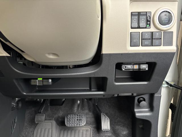 ムーヴキャンバスＧメイクアップＶＳ　ＳＡIII１４インチフルホイールキャップ　ＬＥＤヘッドランプ　キーフリーシステム　両側パワースライドドア　オートエアコン（プッシュ式）　オートライト　置きラクボックス（静岡県）の中古車