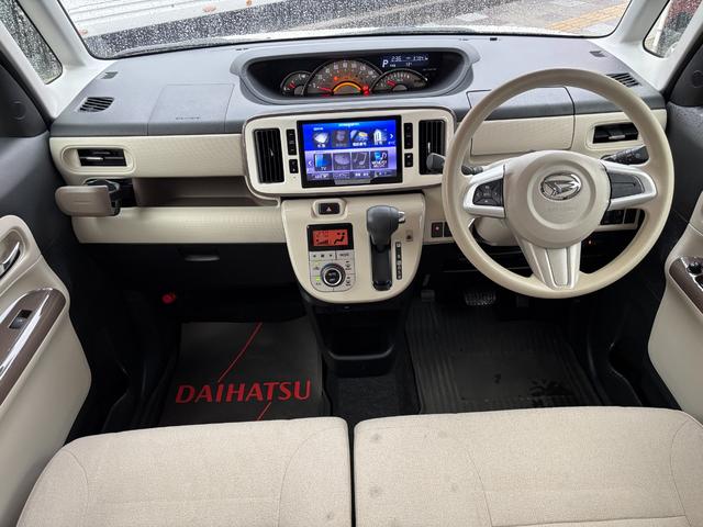 ムーヴキャンバスＧメイクアップＶＳ　ＳＡIII１４インチフルホイールキャップ　ＬＥＤヘッドランプ　キーフリーシステム　両側パワースライドドア　オートエアコン（プッシュ式）　オートライト　置きラクボックス（静岡県）の中古車