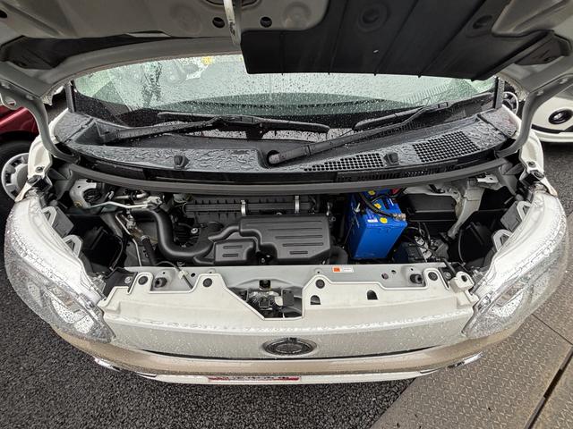 ムーヴキャンバスＧメイクアップＶＳ　ＳＡIII１４インチフルホイールキャップ　ＬＥＤヘッドランプ　キーフリーシステム　両側パワースライドドア　オートエアコン（プッシュ式）　オートライト　置きラクボックス（静岡県）の中古車