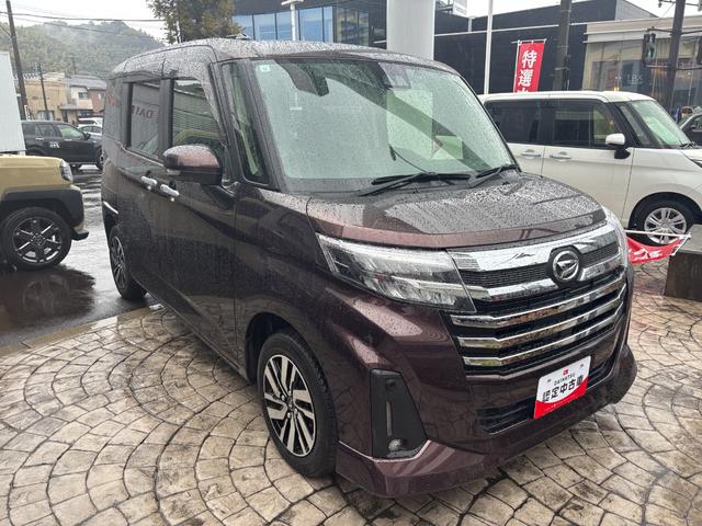 トールカスタムＧＬＥＤヘッドランプ　キーフリーシステム　プッシュボタンスタート　オートエアコン（プッシュ式）　両側パワースライドドア　マルチインフォメーションディスプレイ（静岡県）の中古車