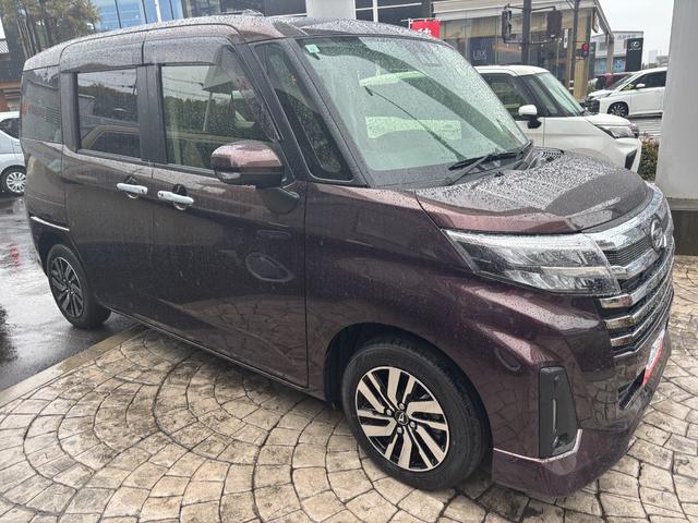 トールカスタムＧＬＥＤヘッドランプ　キーフリーシステム　プッシュボタンスタート　オートエアコン（プッシュ式）　両側パワースライドドア　マルチインフォメーションディスプレイ（静岡県）の中古車