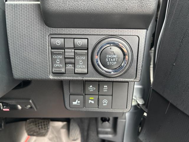 タントカスタムX14インチアルミホイール 大型エアロバンパー フルLEDヘッドランプ オート格納式カラードドアミラー 両側パワースライドドア キーフリーシステム プッシュボタンスタート(静岡県)の中古車