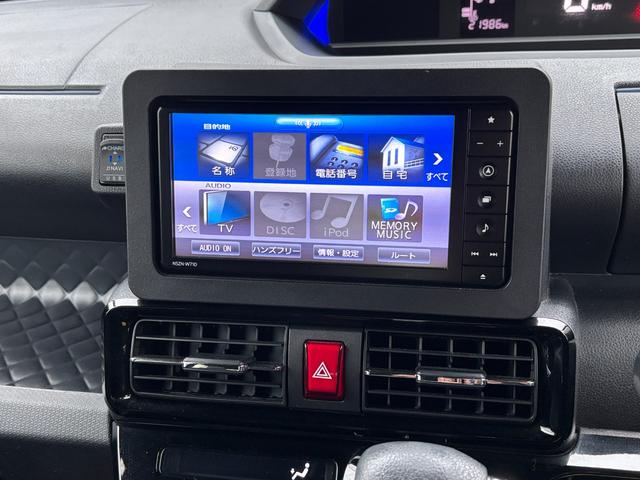 タントカスタムX14インチアルミホイール 大型エアロバンパー フルLEDヘッドランプ オート格納式カラードドアミラー 両側パワースライドドア キーフリーシステム プッシュボタンスタート(静岡県)の中古車