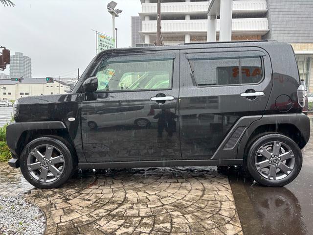 タフトGターボ15インチアルミホイール オートレベリング機能付フルLEDヘッドランプ LEDフォグランプ 本革巻ステアリングホイール 本革巻インパネセンターシフト TFTカラーマルチインフォメーションディスプレイ(静岡県)の中古車