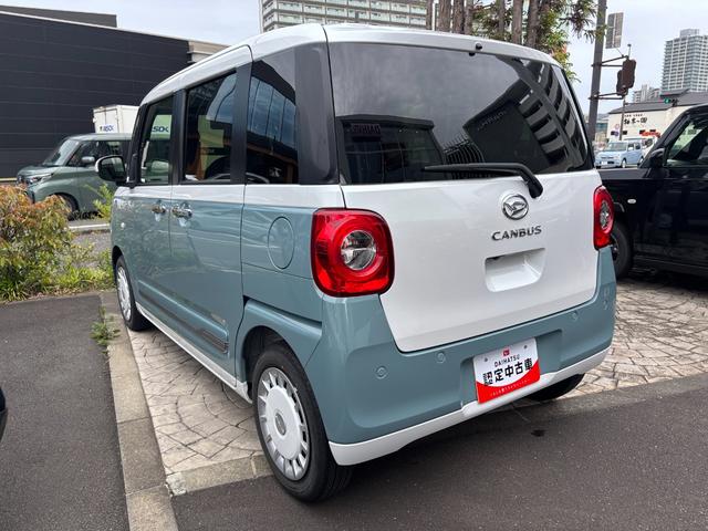 ムーヴキャンバスストライプスＧターボ１４インチフルホイールキャップ　ＬＥＤヘッドランプ　ＬＥＤフォグランプ　ホっとカップホルダー　両側パワースライドドア　キーフリーシステム　プッシュボタンスタート　ＵＶカットガラス（静岡県）の中古車