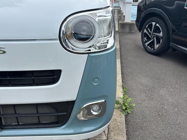 ムーヴキャンバスストライプスＧターボ１４インチフルホイールキャップ　ＬＥＤヘッドランプ　ＬＥＤフォグランプ　ホっとカップホルダー　両側パワースライドドア　キーフリーシステム　プッシュボタンスタート　ＵＶカットガラス（静岡県）の中古車