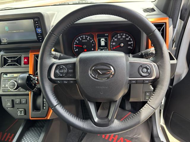 タフトGターボ15インチアルミホイール オートレベリング機能付フルLEDヘッドランプ LEDフォグランプ 本革巻ステアリングホイール 本革巻インパネセンターシフト TFTカラーマルチインフォメーションディスプレイ(静岡県)の中古車