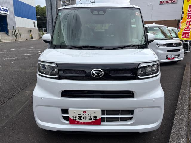 タントX 雹害車14インチフルホイールキャップ フルLEDヘッドランプ オート格納式カラードドアミラー 左側パワースライドドア TFTカラーマルチインフォメーションディスプレイ フルファブリックシート(静岡県)の中古車