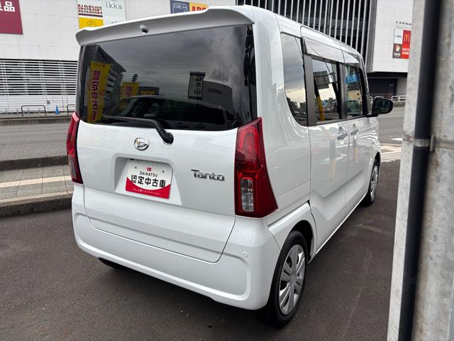 タントX 雹害車14インチフルホイールキャップ フルLEDヘッドランプ オート格納式カラードドアミラー 左側パワースライドドア TFTカラーマルチインフォメーションディスプレイ フルファブリックシート(静岡県)の中古車