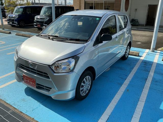 ミライースＬ　ＳＡIII１３インチフルホイールキャップ　マルチリフレクターハロゲンヘッドランプ　可倒式ドアミラー　自発光式デジタルメーターアンバーイルミネーションメーター　マニュアルエアコン（ダイヤル式）　キーレスエントリー（静岡県）の中古車