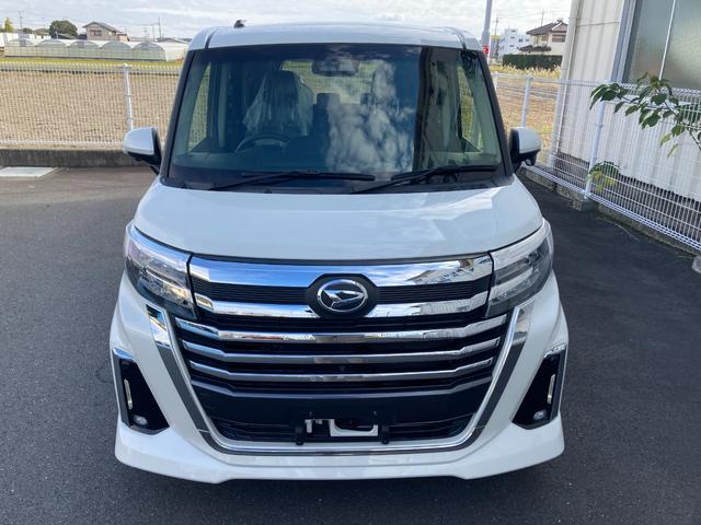 トールカスタムＧＬＥＤヘッドランプ　キーフリーシステム　プッシュボタンスタート　オートエアコン（プッシュ式）　両側パワースライドドア　マルチインフォメーションディスプレイ（静岡県）の中古車