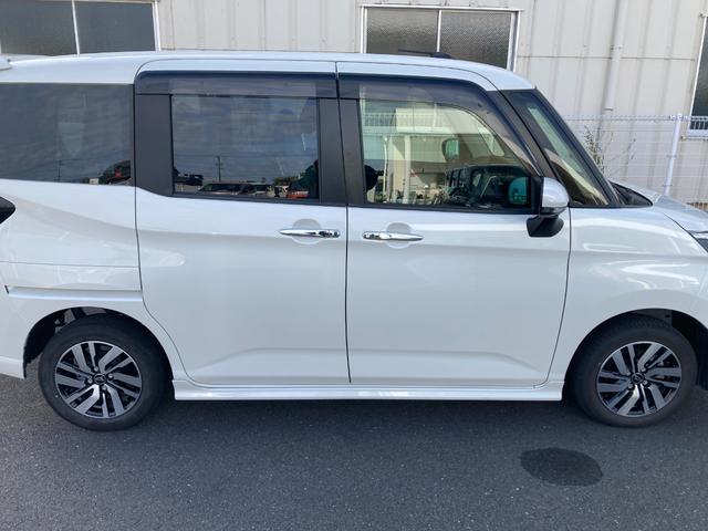 トールカスタムＧＬＥＤヘッドランプ　キーフリーシステム　プッシュボタンスタート　オートエアコン（プッシュ式）　両側パワースライドドア　マルチインフォメーションディスプレイ（静岡県）の中古車