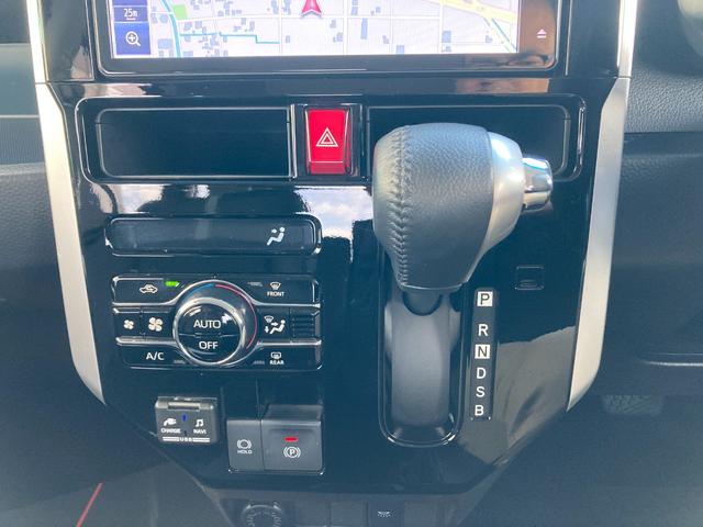 トールカスタムＧＬＥＤヘッドランプ　キーフリーシステム　プッシュボタンスタート　オートエアコン（プッシュ式）　両側パワースライドドア　マルチインフォメーションディスプレイ（静岡県）の中古車