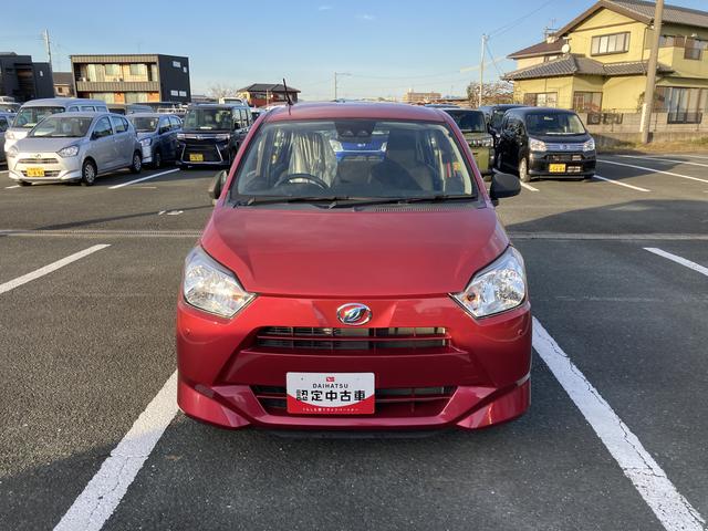 ミライースL SAIII13インチフルホイールキャップ マルチリフレクターハロゲンヘッドランプ 可倒式ドアミラー 自発光式デジタルメーターアンバーイルミネーションメーター マニュアルエアコン(ダイヤル式) キーレスエントリー(静岡県)の中古車