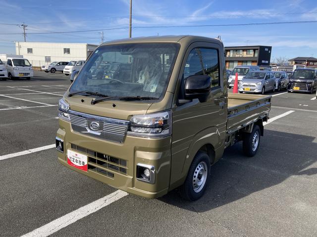 ハイゼットトラックEXT ディスプレイオーディオ付ディスプレイオーディオ付き 2WD CVT キーフリーシステム マニュアルエアコン パワーステアリング パワーウィンドウ UVカットガラス 電動格納ドアミラー(静岡県)の中古車