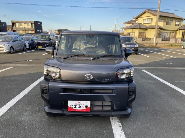 タフトX15インチスチールホイール(ブラック塗装) マニュアルレベリング機能付フルLEDヘッドランプ マルチインフォメーションディスプレイ(静岡県)の中古車