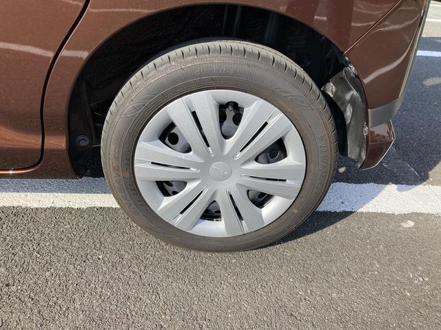 ムーヴＸキーフリーシステム　プッシュボタンスタート　ＬＥＤヘッドライト　１４インチフルホイールキャップ　マルチインフォメーションディスプレイ　左側パワースライドドア（静岡県）の中古車