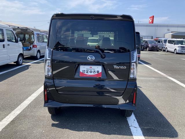 タントカスタムX14インチアルミホイール 大型エアロバンパー フルLEDヘッドランプ オート格納式カラードドアミラー 両側パワースライドドア キーフリーシステム プッシュボタンスタート(静岡県)の中古車