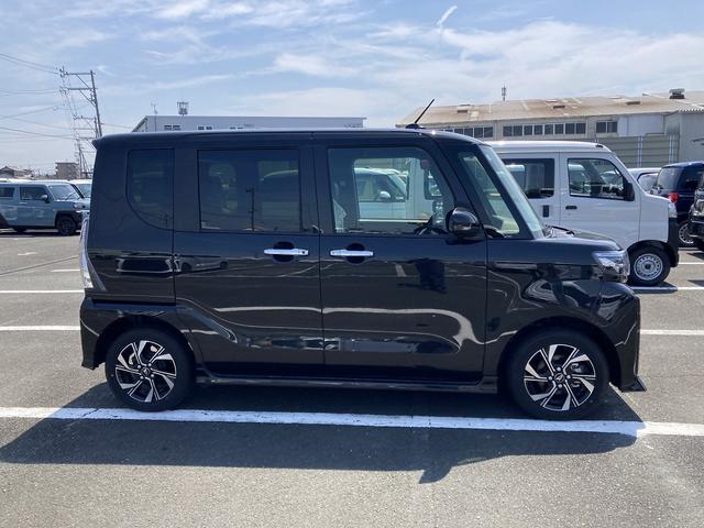 タントカスタムX14インチアルミホイール 大型エアロバンパー フルLEDヘッドランプ オート格納式カラードドアミラー 両側パワースライドドア キーフリーシステム プッシュボタンスタート(静岡県)の中古車