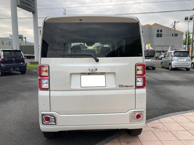ウェイク 中古車 ＧターボリミテッドＳＡＩＩＩ１５インチアルミホイール　両側パワースライドドア　ＵＶカットガラス　キーフリーシステム　オートエアコン（プッシュ式）　ＬＥＤヘッドランプ