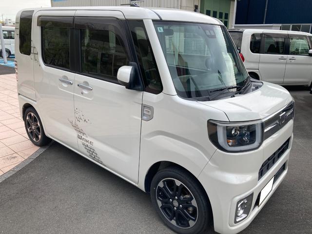 ウェイクＧターボリミテッドＳＡIII１５インチアルミホイール　両側パワースライドドア　ＵＶカットガラス　キーフリーシステム　オートエアコン（プッシュ式）　ＬＥＤヘッドランプ（静岡県）の中古車