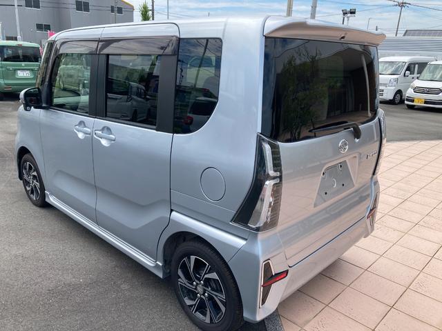タント 中古車 カスタムＸ１４インチアルミホイール　大型エアロバンパー　フルＬＥＤヘッドランプ　オート格納式カラードドアミラー　両側パワースライドドア　キーフリーシステム　プッシュボタンスタート