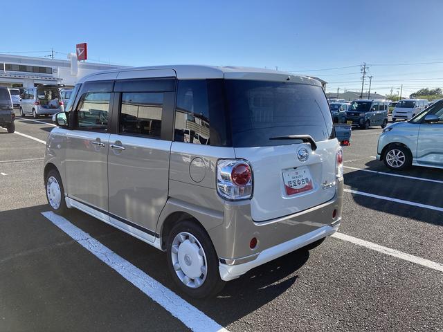 ムーヴキャンバスGメイクアップVS SAIII14インチフルホイールキャップ LEDヘッドランプ キーフリーシステム 両側パワースライドドア オートエアコン(プッシュ式) オートライト 置きラクボックス(静岡県)の中古車