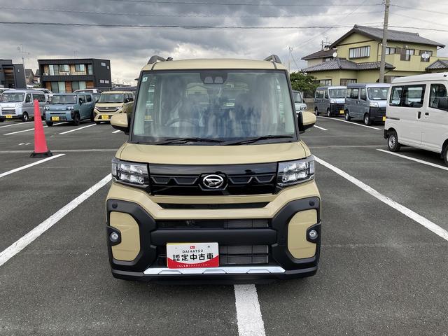 タントファンクロス１４インチアルミホイール　フルＬＥＤヘッドランプ　オート格納式カラードドアミラー　両側パワースライドドア　キーフリーシステム　プッシュボタンスタート（静岡県）の中古車