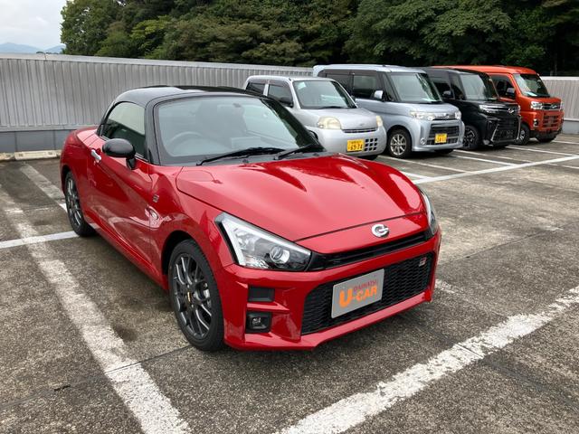 コペンＧＲ　スポーツＣＶＴ　キーフリーシステム　プッシュボタンスタート　アルミホイール　電動ルーフ　オートエアコン（プッシュ式）（静岡県）の中古車