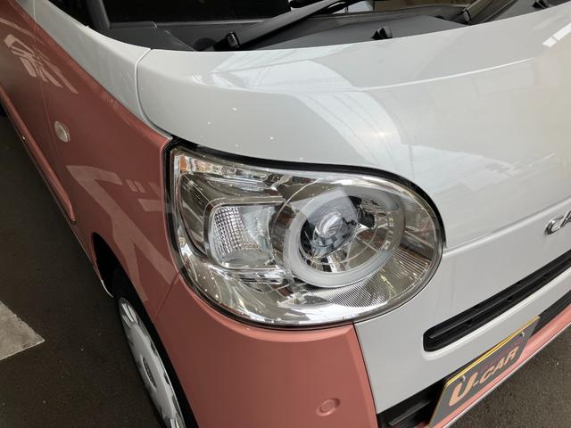 ムーヴキャンバスストライプスＧ１４インチフルホイールキャップ　ＬＥＤヘッドランプ　ＬＥＤフォグランプ　ホっとカップホルダー　両側パワースライドドア　キーフリーシステム（静岡県）の中古車