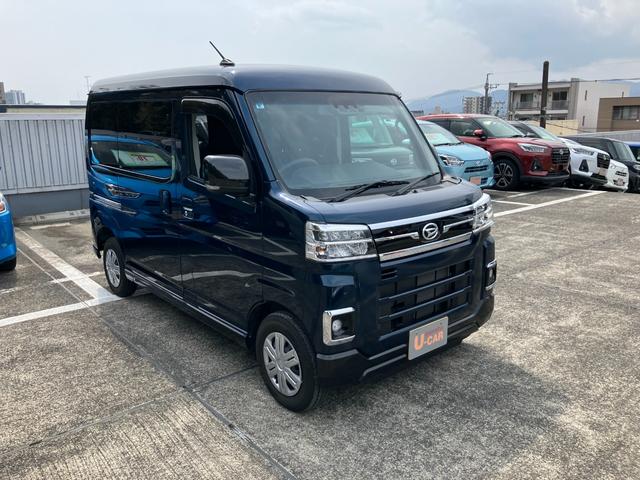 アトレーＲＳ４ＷＤ　１２インチフルホイールキャップ　オートエアコン　キーフリーシステム　スペアタイヤ　ＬＥＤヘッドランプ　パワースライドドア（両側）（静岡県）の中古車