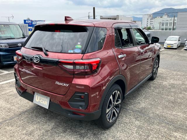 ロッキーＧ１７インチアルミホイール　ＵＶＩＲカット遮音ガラス　フルＬＥＤヘッドランプ　運転席・助手席シートヒーター　ウレタンステアリングホイール　本革シフトノブ　アクティブマルチインフォメーションメーター（静岡県）の中古車