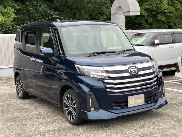 トールカスタムＧ　ターボＬＥＤヘッドランプ　キーフリーシステム　パワースライドドア（両側）　プッシュボタンスタート　ＵＶカットガラス　電動格納ドアミラー　フロントフォグランプ　オートエアコン（プッシュ式）（静岡県）の中古車