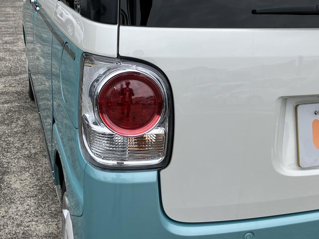 ムーヴキャンバスＧメイクアップリミテッド　ＳＡIII１４インチフルホイールキャップ　ＬＥＤヘッドランプ　キーフリーシステム　両側パワースライドドア　オートエアコン（プッシュ式）　オートライト　置きラクボックス（静岡県）の中古車