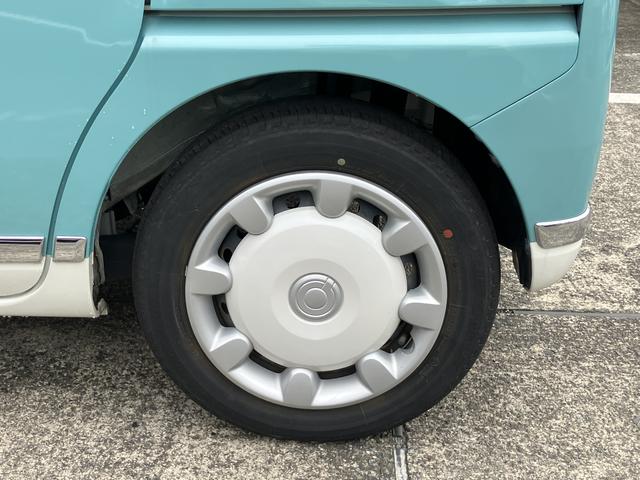 ムーヴキャンバスＧメイクアップリミテッド　ＳＡIII１４インチフルホイールキャップ　ＬＥＤヘッドランプ　キーフリーシステム　両側パワースライドドア　オートエアコン（プッシュ式）　オートライト　置きラクボックス（静岡県）の中古車