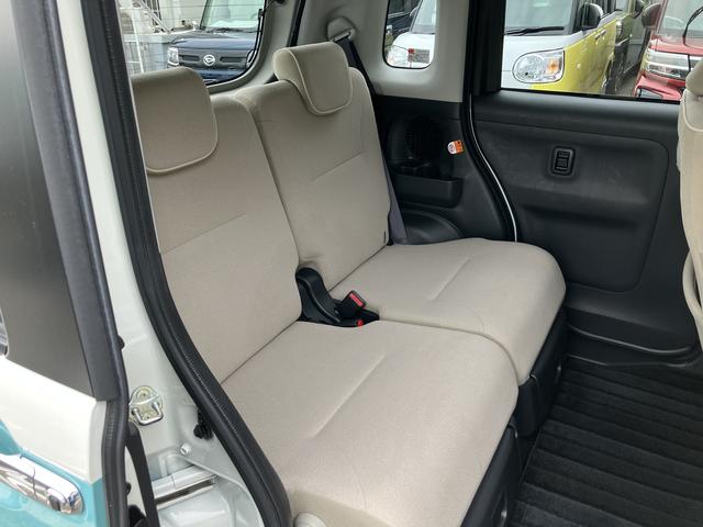 ムーヴキャンバスＧメイクアップリミテッド　ＳＡIII１４インチフルホイールキャップ　ＬＥＤヘッドランプ　キーフリーシステム　両側パワースライドドア　オートエアコン（プッシュ式）　オートライト　置きラクボックス（静岡県）の中古車