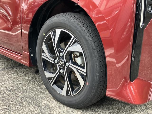 タントカスタムＸ１４インチアルミホイール　大型エアロバンパー　フルＬＥＤヘッドランプ　オート格納式カラードドアミラー　両側パワースライドドア　キーフリーシステム　プッシュボタンスタート（静岡県）の中古車