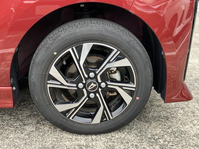 タントカスタムＸ１４インチアルミホイール　大型エアロバンパー　フルＬＥＤヘッドランプ　オート格納式カラードドアミラー　両側パワースライドドア　キーフリーシステム　プッシュボタンスタート（静岡県）の中古車