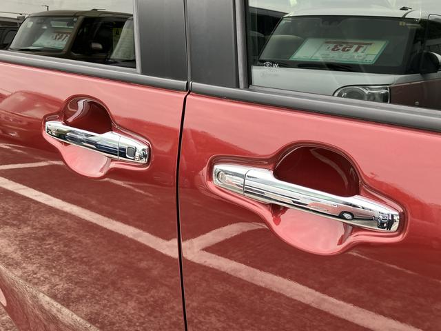 タントカスタムＸ１４インチアルミホイール　大型エアロバンパー　フルＬＥＤヘッドランプ　オート格納式カラードドアミラー　両側パワースライドドア　キーフリーシステム　プッシュボタンスタート（静岡県）の中古車