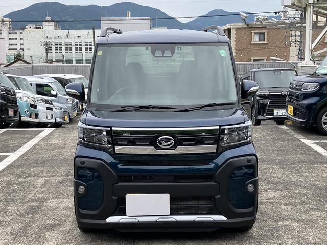 タントファンクロスターボ１５インチアルミホイール　キーフリーシステム　フルＬＥＤヘッドランプ　オート格納式カラードドアミラー　本革巻ステアリングホイール（静岡県）の中古車