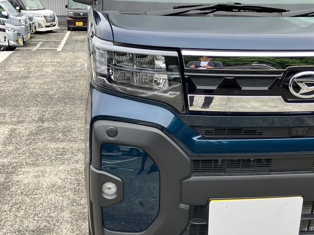 タントファンクロスターボ１５インチアルミホイール　キーフリーシステム　フルＬＥＤヘッドランプ　オート格納式カラードドアミラー　本革巻ステアリングホイール（静岡県）の中古車