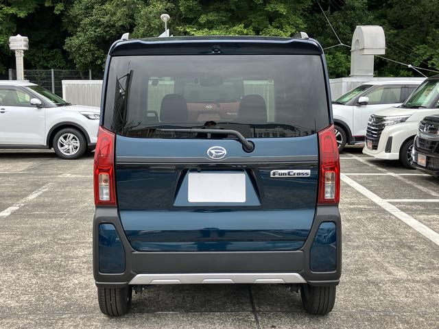 タントファンクロスターボ１５インチアルミホイール　キーフリーシステム　フルＬＥＤヘッドランプ　オート格納式カラードドアミラー　本革巻ステアリングホイール（静岡県）の中古車