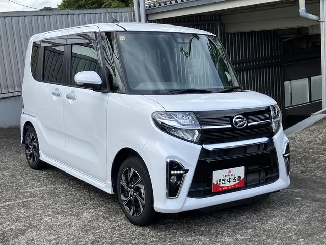 タントカスタムＸセレクションスマートアシスト　キーフリーシステム　ＬＥＤヘッドライト　両側パワースライドドア　コーナーセンサー　ミラクルオープンドア　シートバックテーブル（静岡県）の中古車