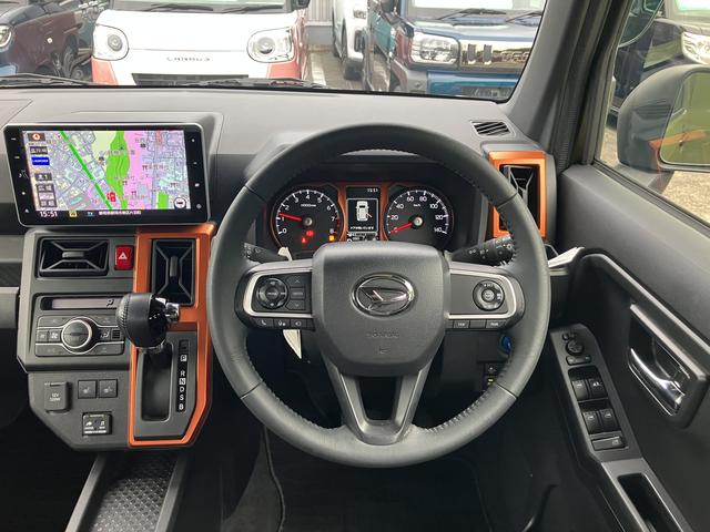 タフトＧターボ４ＷＤ　１５インチアルミホイール　オートレベリング機能付フルＬＥＤヘッドランプ　本革巻ステアリングホイール　本革巻インパネセンターシフト　ＴＦＴカラーマルチインフォメーションディスプレイ（静岡県）の中古車