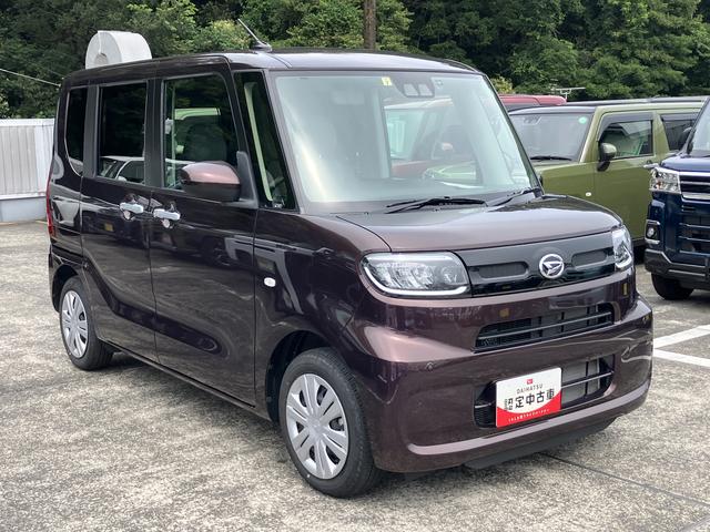 タントＸ１４インチフルホイールキャップ　フルＬＥＤヘッドランプ　オート格納式カラードドアミラー　左側パワースライドドア　ＴＦＴカラーマルチインフォメーションディスプレイ　フルファブリックシート（静岡県）の中古車
